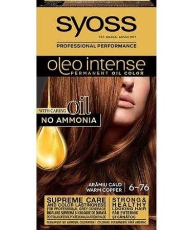 Syoss Oleo Intense 6-76 3 Pack Hot Copper Bottles 115ml - Buy Online on GoSupps.com