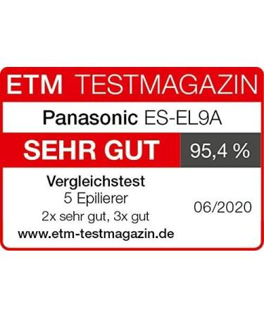 Panasonic Epilator ES-EL9A-S503 | 7-in-1 Women s Wet & Dry Hair Removal with Body Brush & Attachments for Armpits & Bikini Area - Silver - Buy Online on GoSupps.com