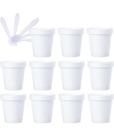 empty jars with lids cosmetic jar B0CL9KMD8Z20 PC 100ml Pink Mask Mixing Bowl Empty 100g Plastic Storage Jars with Inner Liner for Storage Body Hand Face Cream Lotion Gel 5X Spatula (Color : Roze S