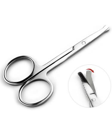 AttreX Craft Scissors Stainless Steel Curved Tip Thin Blade Cuticle Scissors Nail Clippers Trimmer Dead Skin Remover Manicure Tools Eyebrow Toos Scissors - Buy Online on GoSupps.com