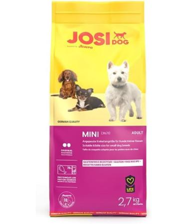JosiDog Mini (2.7 kg) | Dry Food for Adult Dogs | Premium Dry Food for Adult Dogs | Powered by Josera | 1 Pack