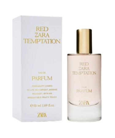 Zara Red Temptation Perfume for Women Eau de Parfum Spray Long Lasting and Elegant 50ml (1.7 fl. oz.)
