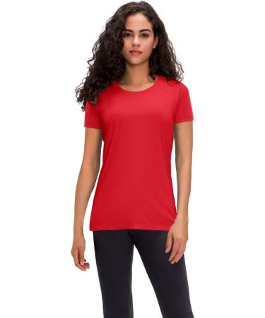 Buy Women's UPF 50+ Long Sleeve Running Shirts - 3-Pack of Breathable Workout Tops in Black Marine & Red - Buy Online on GoSupps.com