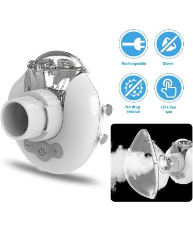 Nebulizer Machine 2022 | Hands-Free Portable Design for Adults & Kids | Rechargeable & Lightweight | Easy Cleaning | Only Warm - Buy Online on GoSupps.com
