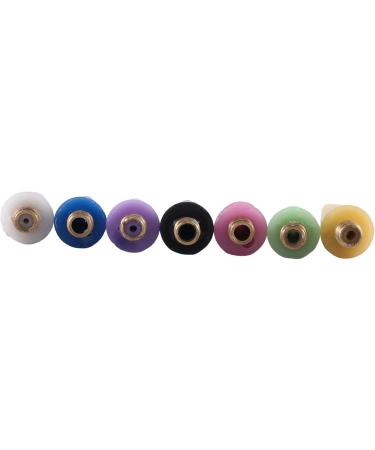 cogae 21 Pieces Replacement Wax Tips Pen Replacement Wax Heads for Nail Art (7 Colors) - Buy Online on GoSupps.com