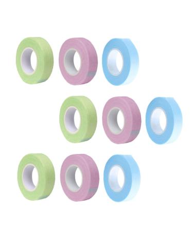 POPETPOP 36 Rolls Lash Tape Under Eye Tape for Lash Extensions Lash Extension Supplies Lashes Tool Breathable Micropore Lash Tape Pink Tape Eyelash Beauty Salon Supplies Girl Abs