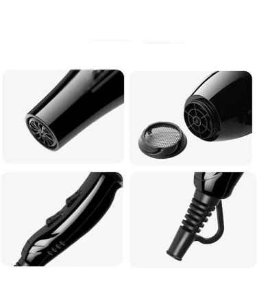 2000W Hhigh-Power Dc Motor Blue Negative Ion Hair Dryer Home High Power Hair Dryer Hotel Hair Dryer/Blue (Black) - Buy Online on GoSupps.com