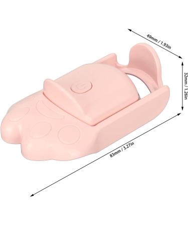 Verdant Touch Rechargeable Lash Curler Electric Heated Eyelash Curler Rechargeable Portable Lash Curler Cat Claw Shape Pink - Buy Online on GoSupps.com