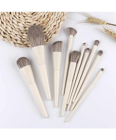 10 Makeup Brushes Set - Fuel Injection Pipe Makeup Tools for Beginners | 10pcs Professional Quality - Buy Online on GoSupps.com