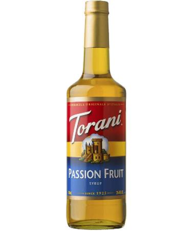 Torani Peach Flavor Syrup 750ml & Passion Fruit Flavour Syrup 750 Milliliter Flavor Syrup + Flavour Syrup - Buy Online on GoSupps.com