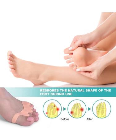 Toe Spreader Silicone | Toe Separator for Pedicure & Correction - Athletes & All Feet | International Shipping - Buy Online on GoSupps.com