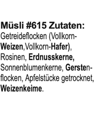 Seitenbacher Muesli Natural-Body-Power I Grains entiers I Sans sucre ajout I Sans mati res grasses ajout es I (1 x 1000 g) 1 kg (Lot de 1) - Buy Online on GoSupps.com