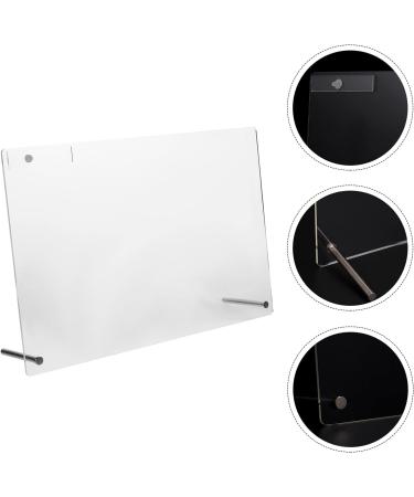 1 Set Nail Display Board Nail Practice Design Rack Nail Sample Stand Sample Display Rack Transparent Display Rack Nail Showing Holder Stainless Steel Bracket Acrylic Display Bar - Buy Online on GoSupps.com