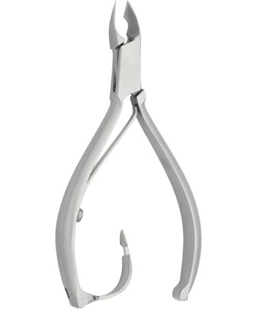 Harry's Supplies Cuticle nipper Cuticle Trimmer Cuticle Remover Japanese stainless steel Oval style with lock straight sharp blade 7mm cutting edge Matte satin finish - Buy Online on GoSupps.com