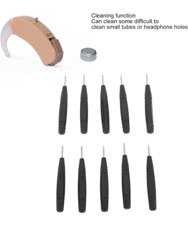 Hearing Instrument Vent Cleaner - Waterproof Portable 10pcs for Hearing Aids | Best for Women & Home Use - International Shipping Available - Buy Online on GoSupps.com