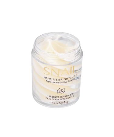 Anti-Aging Snail Moisturizing Cream - Hydrating Skin Care & Wrinkle Removal (60g) | International Shipping Available - Buy Online on GoSupps.com