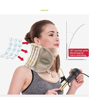 Inflatable Neck Traction Device for Pain Relief | Cervical Vertebra Brace & Home Therapy - Buy Online on GoSupps.com