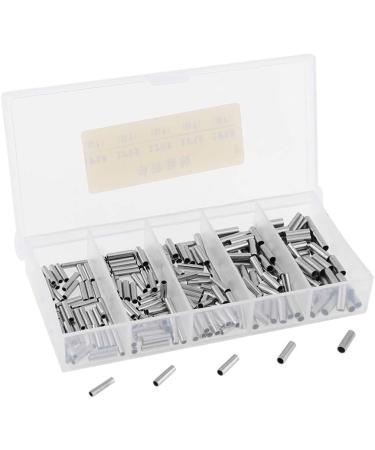 OriGlam 250pcs Copper Barrel Crimp Sleeves Kit for Fishing Line Rigging and Wire Rope - Tackle Connector Kit - Buy Online on GoSupps.com