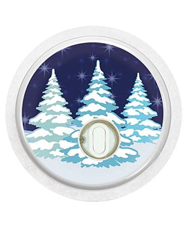 Sticker for FreeStyle Libre 3 Sensor 2x Winter Landscape myDili