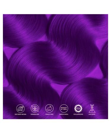Paradyes Ammonia-Free Electric Purple Semi-Permanent Hair Color (120g) - Vibrant Hair Dye for International Shipping - Buy Online on GoSupps.com