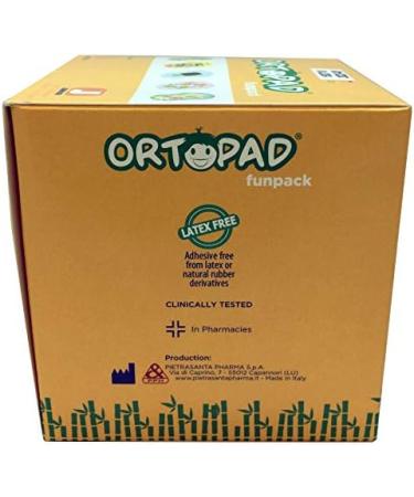 Buy Ortopad Bamboo Fun Pack Eye Patches - Medium Size (2-4 yrs) Hedgehog - 50/Box | International Shipping Available - Buy Online on GoSupps.com