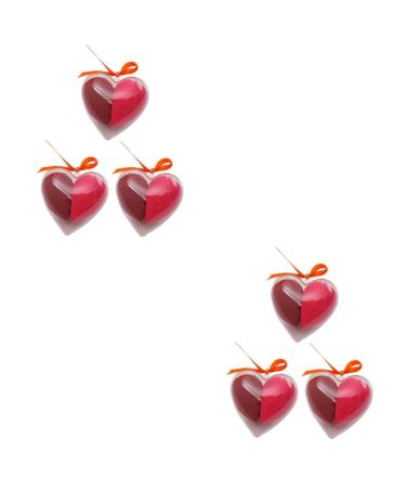 MAGICLULU 6 Boxes Heart-shaped Makeup Sponge Powder Foundation Puff Blending Sponges for Makeup Girl Makeup Sponge Eyeshadow Makeup Travel Cosmetic Hydrophilic Polyurethane Cleansing