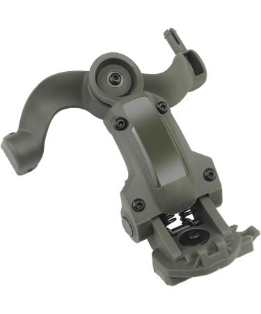 Helmet Rail Adapter for Tactical Headset | Multi-Angle Rotation | Fits OPS Core ARC & Team Wendy M-LOK Rail | OD Color - Buy Online on GoSupps.com