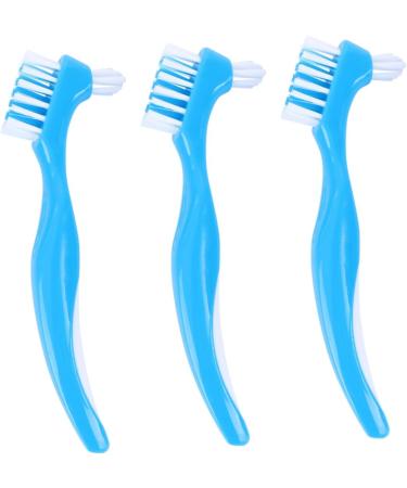 TOVINANNA 18 STK Double Prostheses Care Kit | Toothbrush & Toothpaste for Artificial Teeth | Prosthesis Cleaning Brush for False Teeth - Buy Online on GoSupps.com