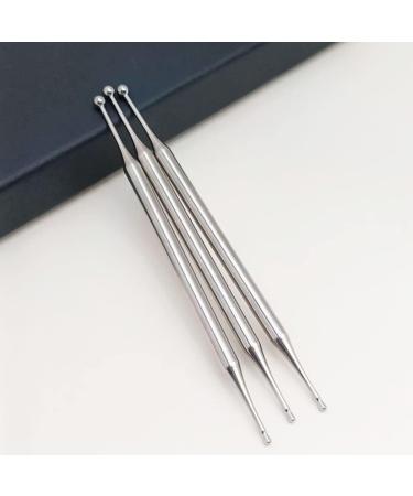 Gleavi Ear Cleaner & Facial Massager - Stainless Steel Acupuncture Pen for Effective Tissue Massage - Buy Online on GoSupps.com