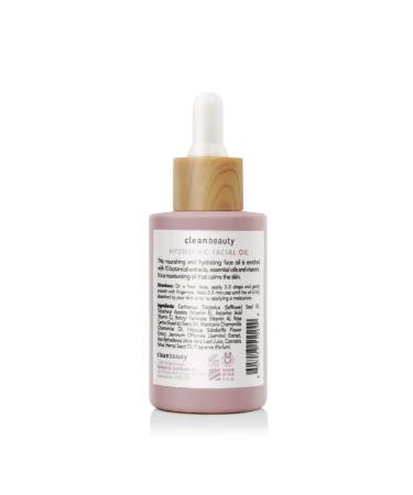 Rose Petal Facial Oil with Rosehip & Vitamin E - Hydrating, Anti-Aging, USA-Made (1.83 fl oz) - Buy Online on GoSupps.com