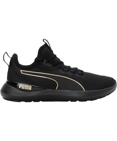 Buy PUMA Women's Pure Xt Gymnastics Shoes 38.5 EU - Puma Black & Gold | International Shipping Available - Buy Online on GoSupps.com