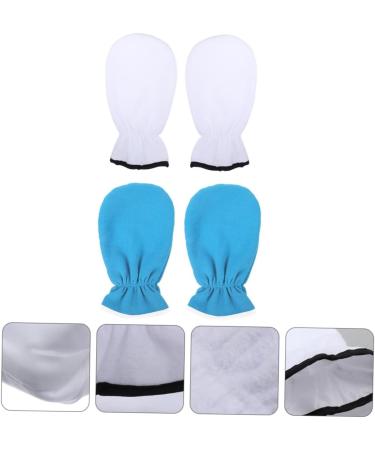 BIUDECO 2 Pairs Essential Oil Gloves Paraffin Wax Warmer Mittens Paraffin Hand Liners Professional Wax Gloves Portable Paraffin Mitts Reusable Wax Mitts Flannel Nursing Supplies Major - Buy Online on GoSupps.com