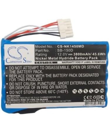 Battery Replacement for Nihon Kohden SB-150D X073 -1400 -1450 -1500 1500K -1510 -1530 -1550 1550K 1550P -1560 | International Shipping Available - Buy Online on GoSupps.com