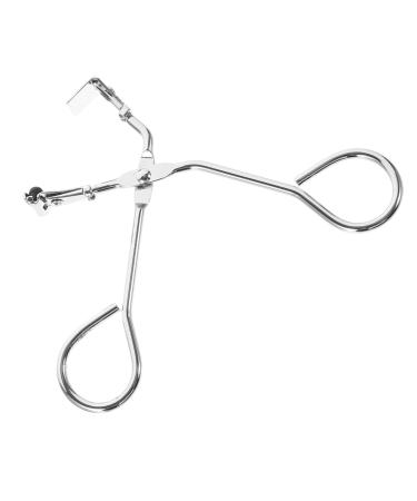Housoutil Fake Eyelash Curler Partial Eyelash Curler Splitter Travel Make up Stainless Steel Mini Hair Curler