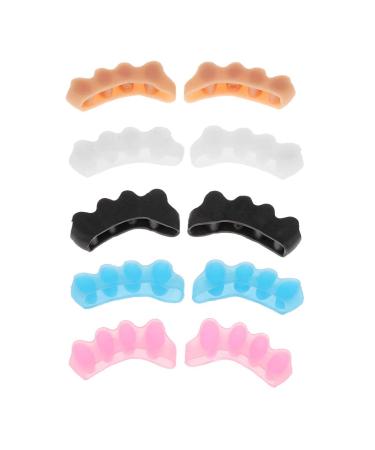 Silicone Toe Separators for Nail Art & Pedicures - Relaxing Toes (White) | International Shipping Available - Buy Online on GoSupps.com