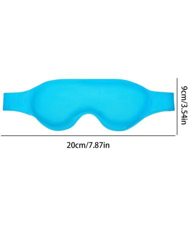 Wpsagek Cooling Eye Cover | Reusable Eye Cooling Masque Gel | Shading Design Sleeping Tool for Business Trip Travel Home and Car - Buy Online on GoSupps.com