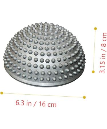 Marmerdo Durian Ball Massage Roller Tool - Gray PVC Massage Balls for Arm & Foot Relief | Office & Outdoor Massage Device (16x16x8cm) - Buy Online on GoSupps.com