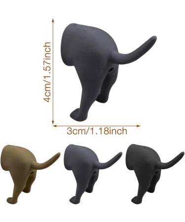 MineUp 3-Piece Pooping Dog Butt Toothpaste Topper | Funny Toothpaste Dispenser & Gag Gift for Dog Lovers - Buy Online on GoSupps.com