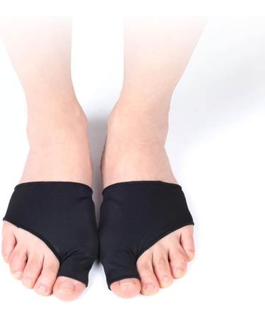 Bunion Relief Sleeve - Compression Support Brace for Big Toe Separation - Skin Friendly Breathable Bunion Sock - Size S (35-39yd) Black - Buy Online on GoSupps.com