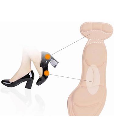 Beaupretty Heel Grips & Foot Protectors 2 Pairs of Anti-Slip Heel Pads for Women | Shoe Accessories & Foot Care Solutions - Buy Online on GoSupps.com