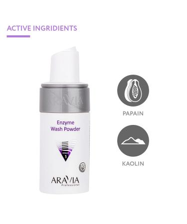 Buy ARAVIA Enzyme Wash Powder 150ml - International Shipping | Best Cleansing Exfoliant for Radiant Skin - Buy Online on GoSupps.com