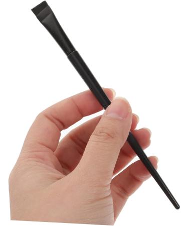 Ipetboom 12pcs Eyeliner Brush Eye Shadow Brush Eyebrow Brush Flat Eyeliner Brush Eye Makeup Brush Cosmetic 15.5x1.2x0.6cm Black - Buy Online on GoSupps.com