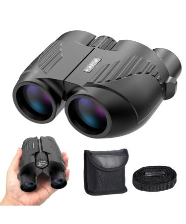 Binoculars 20x25 for Adults and Kids, High Power Easy Focus Binoculars with Low Light Vision, Compact Binoculars for Bird Watching and Travel Black - Buy Online on GoSupps.com