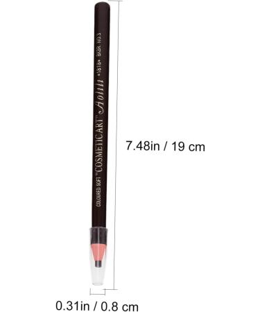 NOLITOY 10pcs Eyebrow Pencil Eyebrow Pen Peel- off Pencil Eyebrow Drawing Pencils Soft Brush Woman - Buy Online on GoSupps.com