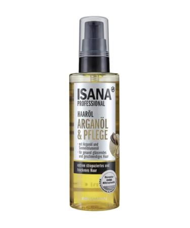 ISANA Professional Hair Oil Care with Argan Oil & Sunflower Oil 100 ml - Buy Online on GoSupps.com