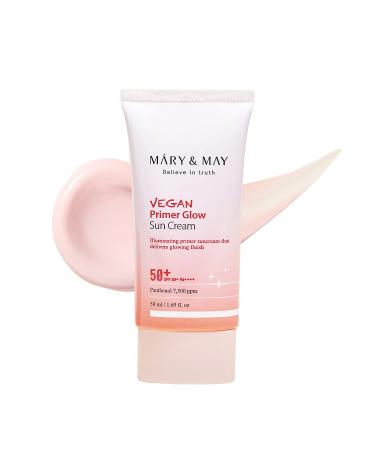 MaryMay Mary & May Vegan Primer Glow Sun Cream SPF 50+ PA++++ 50ml