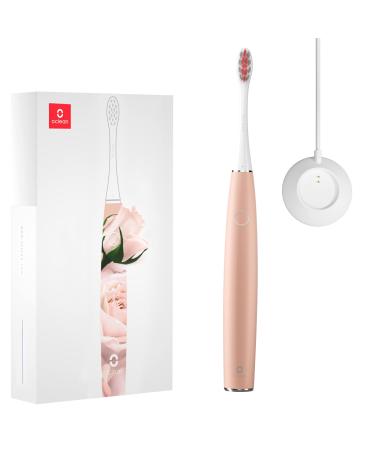 OCLEAN AIR 2 Sonic electric sound toothbrush portable ultra-ice design Dupont brush head bristle 2H-speed charging for 40-day use waterproof according to IPX7-pink rose - Buy Online on GoSupps.com