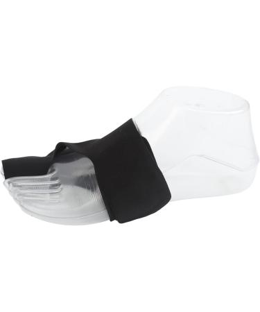Bunion Sleeve Shock Absorbing Straightener - Adjustable Big Toe Separator Strap for Day & Night Wear - Black - Anti Friction Support (Left Foot) - Buy Online on GoSupps.com