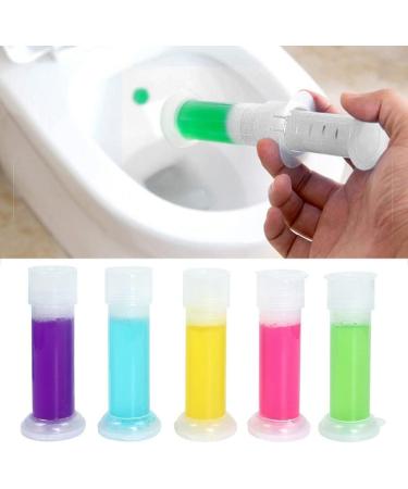 Hard Oil Cleaner Aromatherapy Gel - Aromatic Toilet Needle for Bathroom & Hair Rollers | Small Size - Random Color - Buy Online on GoSupps.com