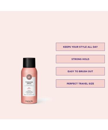 Maria Nila Finishing Spray Hold 4/5 Antioxidant Preserves Hair Color 100% Vegan & Sulfate/Paraben free Finishing Spray - Fl Oz 3.0 - Buy Online on GoSupps.com